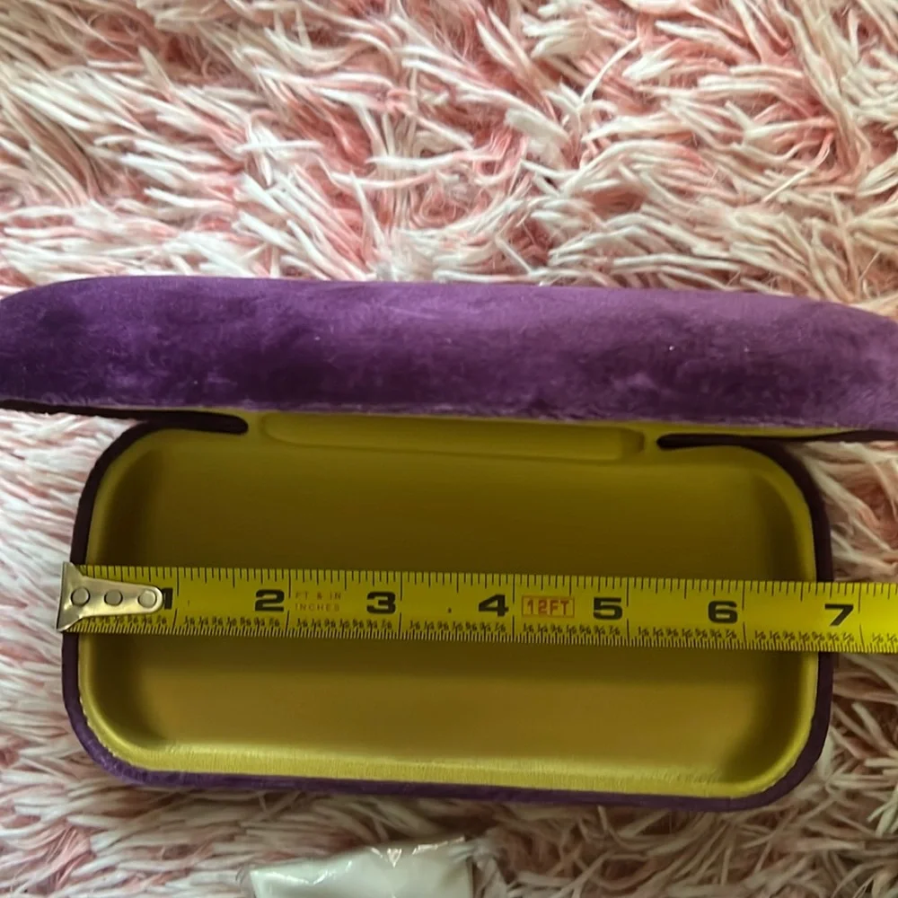 Gucci eggplant scalloped